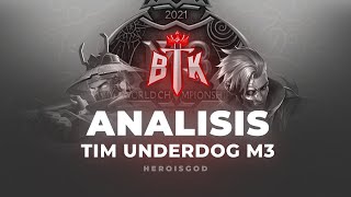 ANALISIS BTK TIM UNDERDOG M3 [upl. by Carver241]