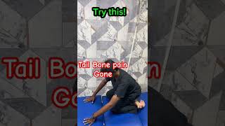 Tailbone Pain The Best Activity To Fix It Fast Dr Qasim Raza [upl. by Ellehcear]