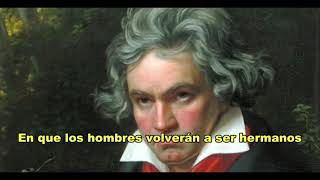 🎵✅✨Himno a la alegria  9na Sinfonia de Beethoven LETRA [upl. by Oirotciv629]