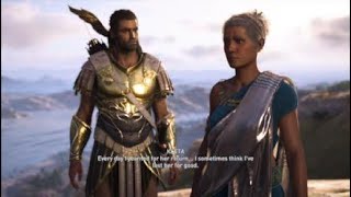 AC Odyssey Part CCLXXII271 Safe Passage  Cutscenes [upl. by Nylhtak]