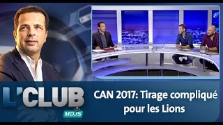 LClub  CAN 2017 Tirage compliqué pour les Lions [upl. by Hellah]