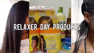 RELAXER DAY PRODUCTS  RELAXED HAIR CARE PRODUCTS [upl. by Ydoow]