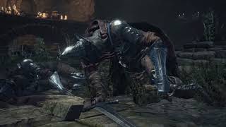 Dark Souls III ABYSS WATCHERS CUTSCENE AND FIGHT [upl. by Noraa]