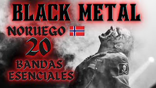 Black Metal Noruego 20 Bandas esenciales [upl. by Einalem523]