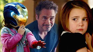 Avengers Endgame  Morgan Stark All Scenes  4K [upl. by Eedak]