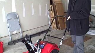 How to Start a Toro 210R Power Clear Snowblower [upl. by Uis]