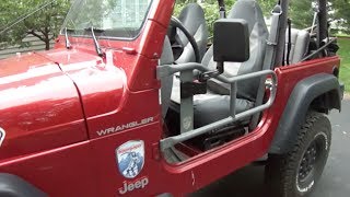 Steinjäger Jeep TJLJ Wrangler Tube Door Install [upl. by Itram]