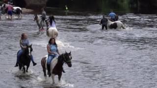 Appleby Fair 2017 in Westmoreland with Gypsy CaraVanners [upl. by Annekam7]