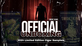 Horror Movie Cigar Unboxing  2024 Limited Edition Cigar Sample Packs [upl. by Arten118]