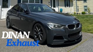 My BMW 335i Gets A Dinan Exhaust [upl. by Animrac709]