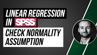 How to Check normality assumption in simple linear regression in SPSS [upl. by Pisano]