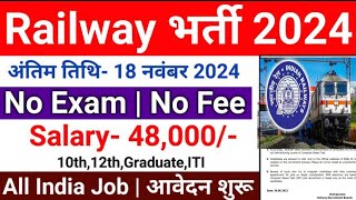 Railway Group D Recruitment 2024 l Railway Group D New Vacancy 2024 l Full Details todayjobs07 [upl. by Ysset]