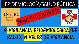 3 VIGILANCIA EPIDEMIOLOGICADE SALUD LEY Y NIVELES [upl. by Teemus]