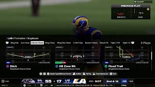 Madden 24 Rams S2W13 [upl. by Liauqram858]