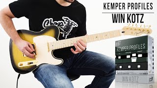 Kemper Profiles  Win Kotz  Rock Demo Victory RK50  Fender Telecaster Richie Kotzen [upl. by Heng]