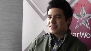 TODAY speaks with David Archuleta [upl. by Siberson939]