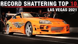 RECORD SHATTERING TOP 10  Best of Las Vegas 2021  BARRETTJACKSON LAS VEGAS [upl. by Rutan16]