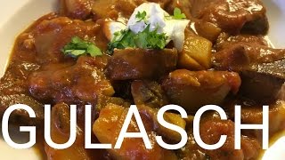 Folge 166 Ungarisches Gulasch  vegan kochen mit Jérôme Eckmeier [upl. by Camden]