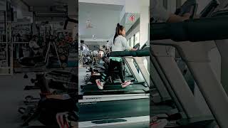 running to treadmill  gym workout  gymnotivation vairalvideo videoshort highlight [upl. by Pawsner270]