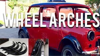 Classic Mini Restoration  Fitting The Arches  PROPERLY [upl. by Aneger]