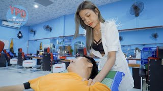 4K FULL VER 베트남 다낭 고향이발관 뉴페이스 짱 Comfortable service of a barber shop in Da Nang Vietnam [upl. by Myriam796]