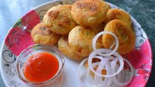 सिर्फ आलू और मैदा से बनाएं कम तेल में बिल्कुल नए तरह का नाश्ता Nasta Recipe [upl. by Auqinimod612]