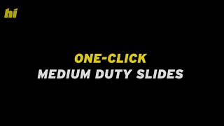 OneClick Medium Duty Slides Truck  Hidrive Service Body Accessory [upl. by Sidoma]