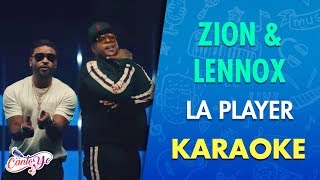 Zion amp Lennox  La Player  Bandolera Lyric Video  CantoYo [upl. by Verity223]