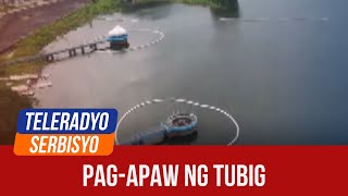 La Mesa dam reaches spilling level due to habagat Enteng  Teleradyo Serbisyo 04 September 2024 [upl. by Awahsoj]