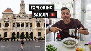 Our first time in VIETNAM 🇻🇳 Exploring Ho Chi Minh City Saigon  Cu Chi Tunnels [upl. by Aikaz]