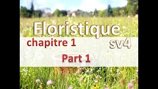 2chapitre1 partie1 floristique sv4 [upl. by Eerok]