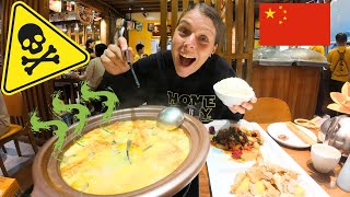 Magic Mushroom Hot Pot in Yunnan China 🇨🇳 [upl. by Meryl]