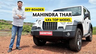 Mahindra Thar 4X4 hard top review 2024 [upl. by Eleirbag439]