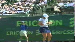 Hingis v Seles 6 0 6 0 Key Biscayne 30032000 [upl. by Alicia]