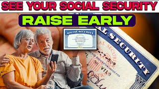 Secret Way To See Your Social Security Raise Early [upl. by Einwat]