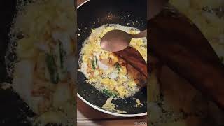 Very easy egg rice 🍚 fry  morning rice lovercookingvideos subscribenow [upl. by Schulein496]