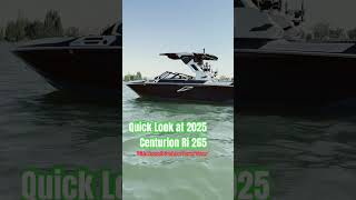 Here’s a quick look at ​⁠CenturionBoats1976 new 2025 Ri265 with Roswell Predator Power Tower [upl. by Sone]