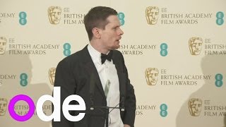 Baftas 2015 Unbroken actor Jack OConnell wins EE Rising Star Award [upl. by Airetahs]