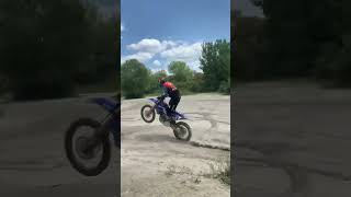 Austin Brydges flowing through hillsville on a 2023 yz450 [upl. by Akiemat494]