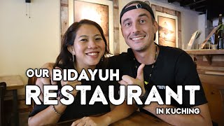 WHY WE OPENED A RESTAURANT  Our Cafe in Kuching Malaysia [upl. by Zampino]