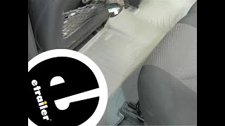 etrailer  Test Fit WeatherTech 2nd Row Rear Auto Floor Mat on a 2007 Toyota RAV4 [upl. by Audris467]