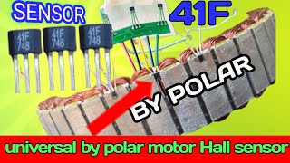 Hall effect sensor dc motor  How to Install Hub Motor Sensors  Motor hall sensor error [upl. by Mahla]