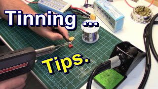 How To Tin Wires Before Soldering [upl. by Brodie]