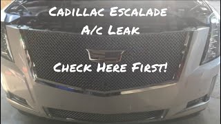 Cadillac Escalade AC Blowing Warm Check This First [upl. by Suravart798]