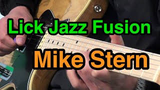 Corso Di Chitarra Jazz Mike Stern Lick [upl. by Dania]