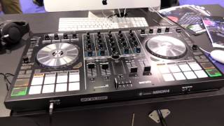 NAMM 2017 Reloop Mixon 4 DJ Controller Walkthrough [upl. by Demy]