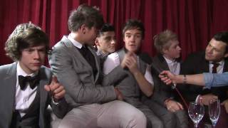 One Direction Interview  The Brit Awards 2012 [upl. by Migeon]