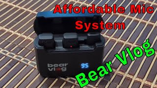 DO YOU WANT THESE Bear Vlog Lavalier wireless Microphone [upl. by Zahara]