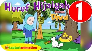 Huruf Hijaiyah bersama Diva full version  part 1   Kastari Animation Official [upl. by Levania]