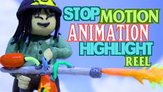 stop motion animation highlight reel [upl. by Ssecnirp]